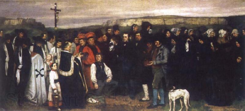 Gustave Courbet A Burial at Ornans